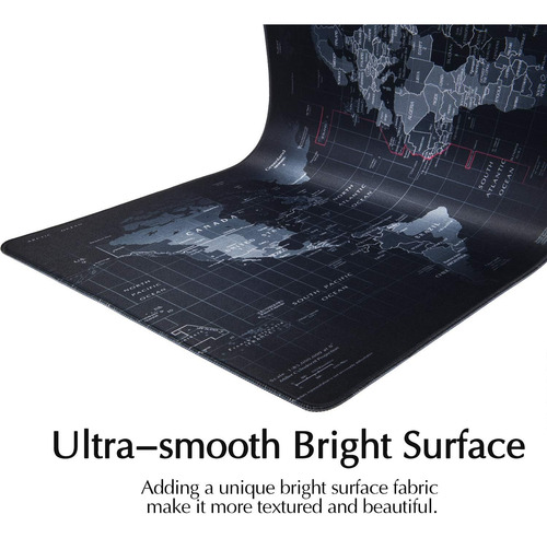 Yixinextended Gaming Mouse Pad, Base De Goma Sin Deslizamien