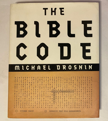 The Bible Code, Michael Drosnin, Tapa Dura