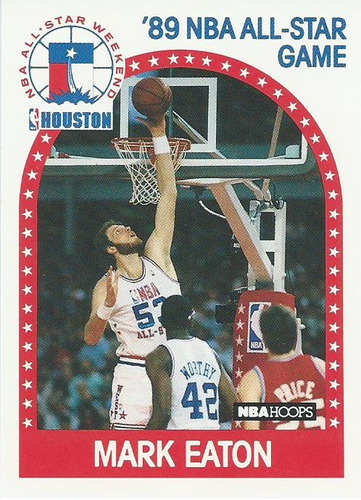 Barajita Mark Eaton All Star Hoops 1989 #174 Jazz Utah