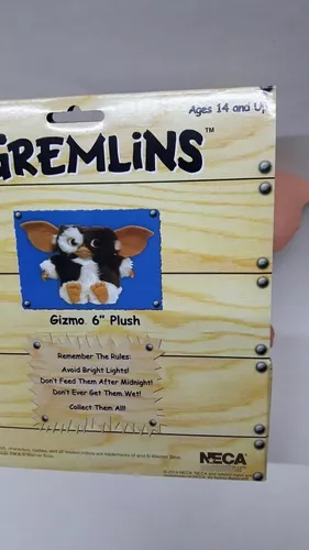 PELUCHE GIZMO GREMLINS - Gremlins - Peluche Dancing Gizmo (con sonido y  movimiento) - Gremlins Peluche Gizmo Deluxe (Sin Sonido)
