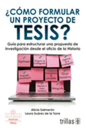 Libro Como Formular Un Proyecto De Tesis Nuevo