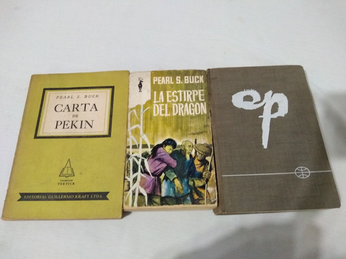 Pearl Buck X3 Carta De Pekin La Estirpe Del Dragon Palermo E