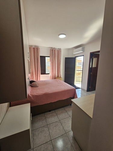 Apartamento Temporada Praia Grande Com Ar Condicionado