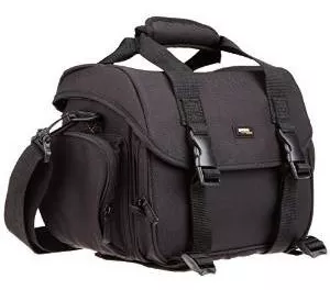 Amazonbasics Grande Dslr Gadget Bag (naranja De Interiores)