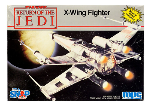 Mpc Star Wars Return Of The Jedi X Wing Fighter Model Kit