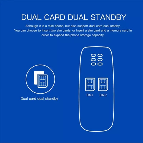 Miniteléfono Bluetooth L8star Bm10, Dual Sim, Gsm, Teléfono