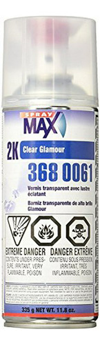 Usc Spray Max 2k Alto Brillo Capa Transparente En Aerosol (6
