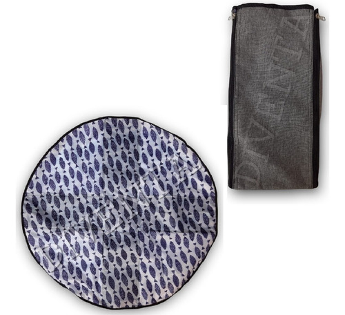 Imagen 1 de 3 de Bolso Matero Mantel 2 En 1 Picnic Camping Plaza Novedad