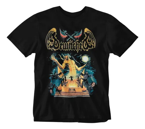 Camiseta Heavy Doom Black Thrash Metal Music Bewitched C5