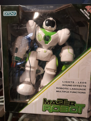 Master Robot De Ditoys Con Control Remoto