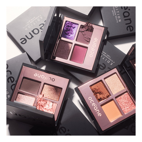 Océane Edition 4 Eyeshadow Palette Power Glow - Paleta De So