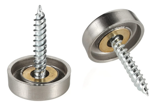 12 Tapas De Tornillo Para Espejo De Publicidad De Letreros
