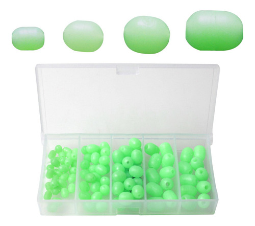 100 Uds Cuentas Luminosas De Pesca Accesorios Herramientas