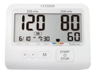 Monitor de presión arterial digital de brazo automático Citizen CHU-503