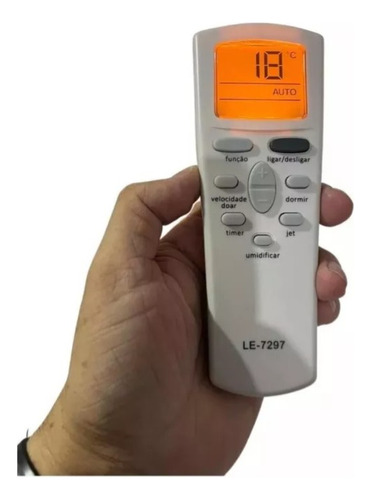 Controle Compatível Consul Mult Air 7500 10000 Ccb07d Ccs07d