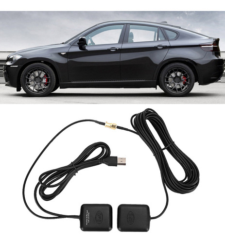 Amplificador De Señal Gps Para Coche Ant1573, Antena Aérea A