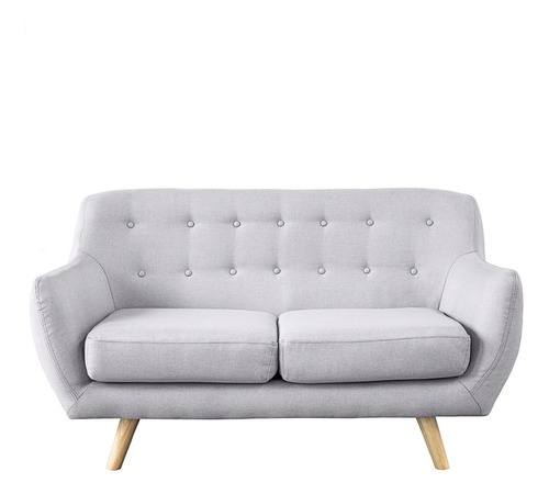 Sillon Sofa Retro Vintage Nordico Modelo Krogh 2 Cuerpos