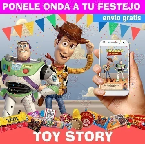 comprar Kit Imprimible Toy Story Editable