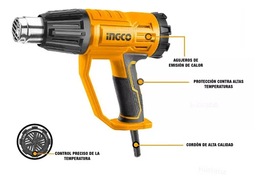 Tercera imagen para búsqueda de pistola de aire caliente