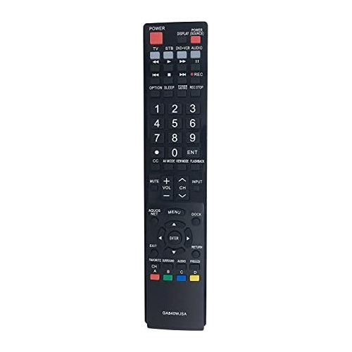 Control Remoto Ga840wjsa Nuevo Sharp Aquos Tv