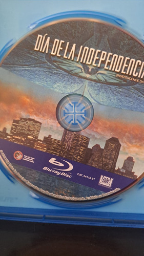 Independence Day Lote 2 Peliculas Blu Ray Will Smith Aliens (Usado)