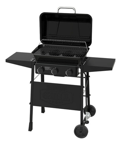 Asador De Gas Expert Grill 3 Burner Color Negro