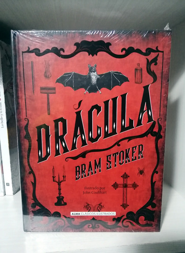 Libro Original Tapa Dura Ilustrado Drácula Bram Stoker Alma
