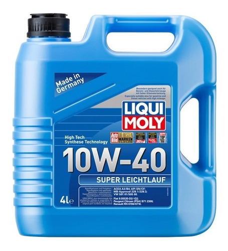 Liqui Moly High Tec 10w-40  4lts