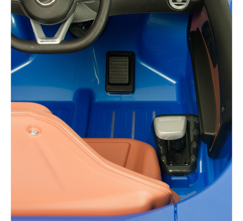 Coche Eléctrico Niño Mercedes Benz Amg 6v Injusa Control App Color Azul