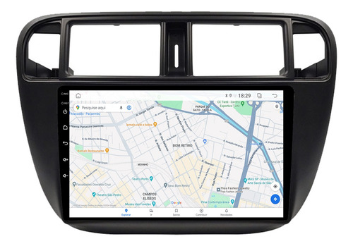 Multimidia Civic 98/00 9p Qled Android Carplay 2gb 32gb