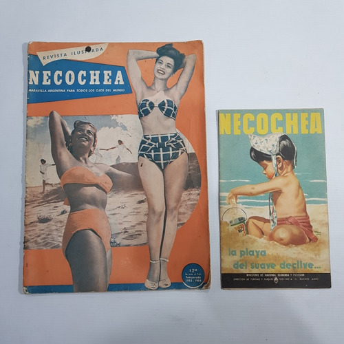 Antigua Revista Souvenir Necochea Peronismo 1953 Mag 61351