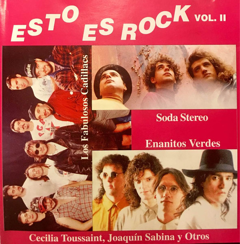 Cd Rock 2 Soda Stereo Enanitos Verdes Los Fabulosos Cafillac