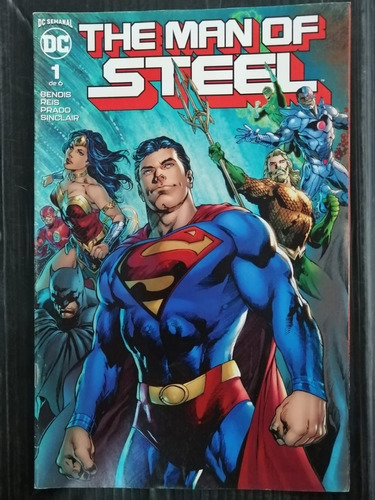 Cómics The Man Of Steel Completo (6 Números)