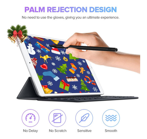 Lápiz De Lápiz Activo De Carga Rápida De Stylus Pen 2x Con