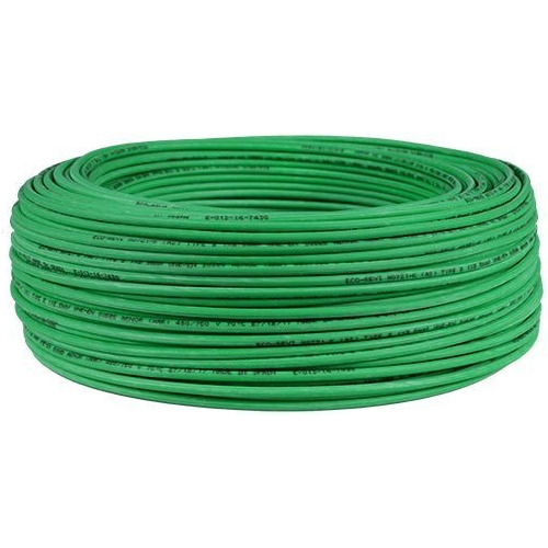 Cable Libre De Halógenos 2,5mm2 Rollo De 100 Mts Verde