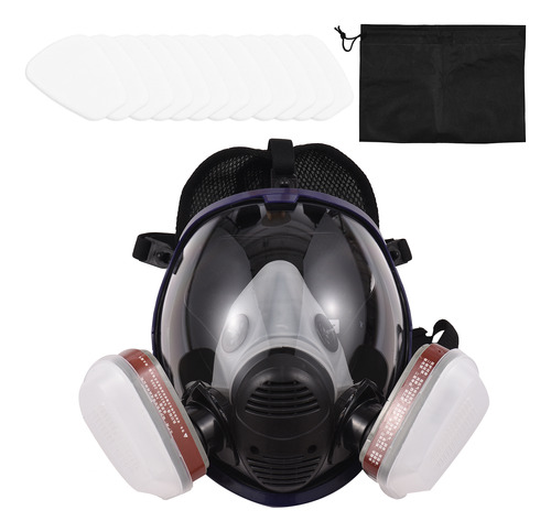 Mask Gases, Máscara Química En Aerosol, Funda Protectora Par