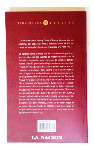 Historia Universal De La Infamia - Jorge Luis Borges - 2005 (Usado)