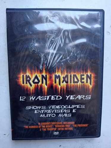 Dvd Original - Iron Maiden - 12 Wasted Years