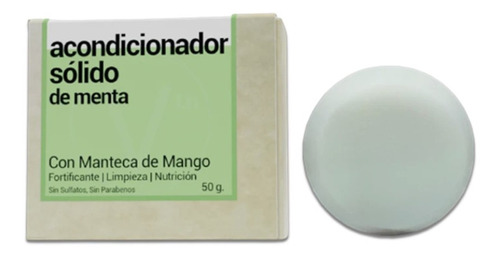 Verseth Acondicionador Sólido Menta Nutrición Fortifica