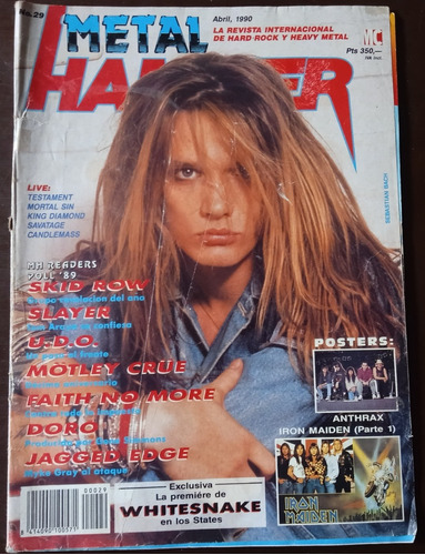 Revista Metal Hammer #29 Incluye Pósters 