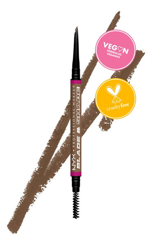Lápiz De Cejas Blade Shade De Nyx Professional Makeup Taupe