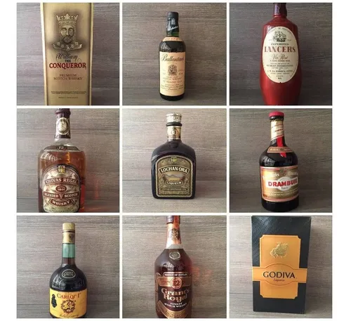 The Antiquary Deluxe Old Scotch Whisky Anos 70 Antigo Raro