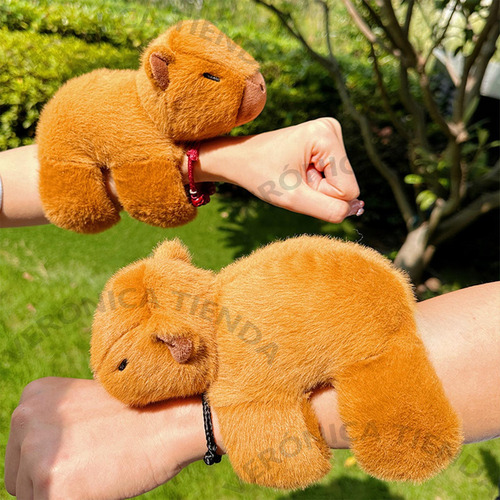 ( Capibara Peluche Lindo Pulseras Bofetada Kawaii Regalos