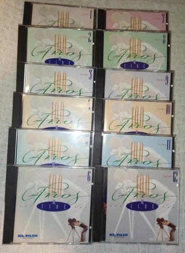 Imagen 3 de 10 de Colección 100 Años De Cine, 16 Cd + 1 Cd Navideño