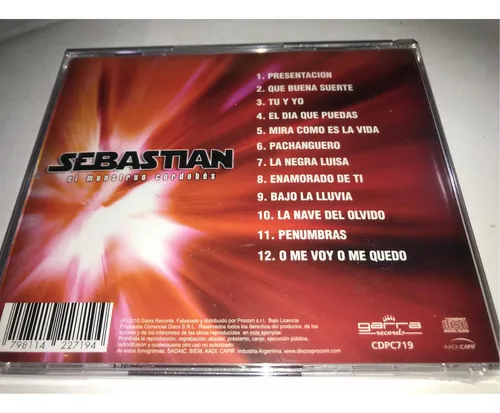 Sebastián El Monstruo Cordobés Cd Nuevo Original Cerrado