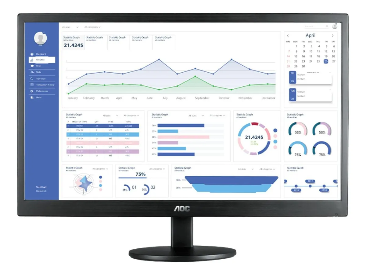 AOC Serie 70 M2470SWH2 23.6 "