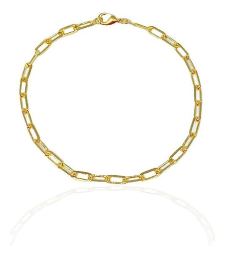 Pulseira Banho Ouro Corrente Cartier