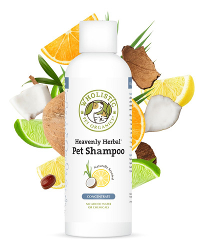 Wholistic Pet Organics Champu Concentrado Para Mascotas: Cha