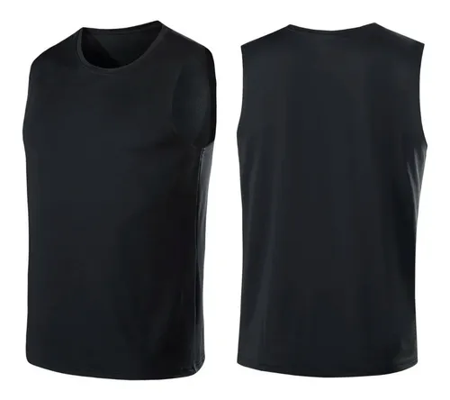 Pack X2 Camiseta Musculosa Sin Capucha Deportiva Hombre