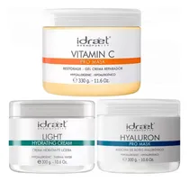 Comprar Promo X3: Hidratante Light+ Vitamina C Mask+ Hialuronyc Mask
